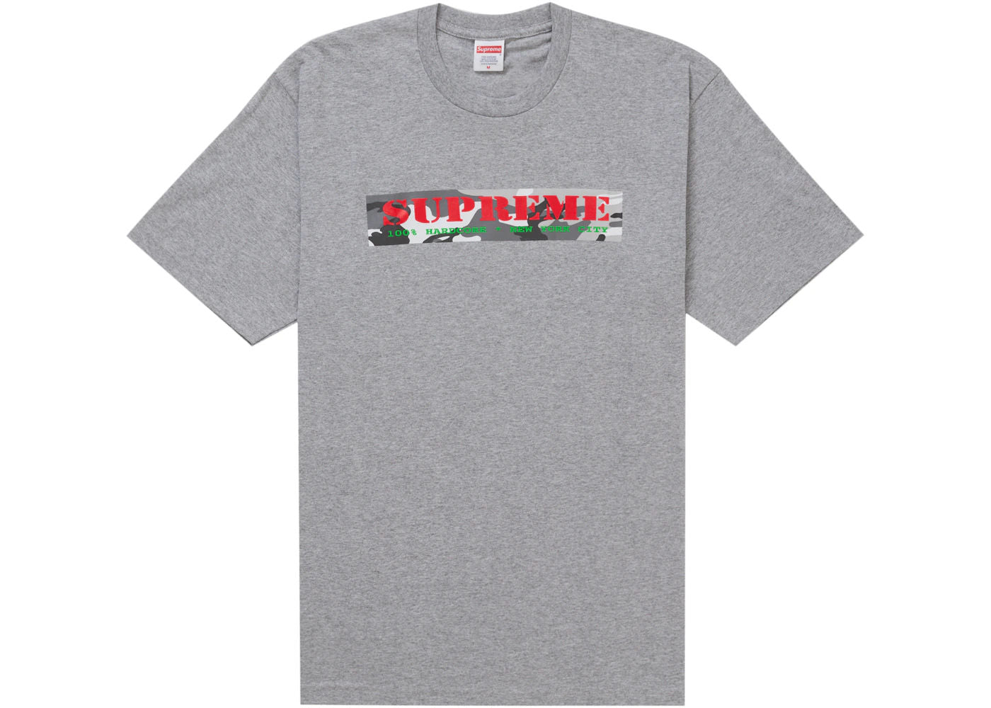 Supreme Hardcore Tee Heather Grey