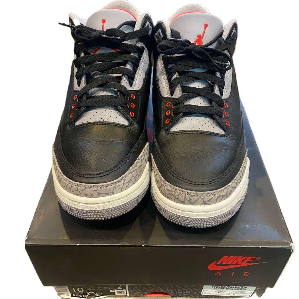 Jordan 3 Retro OG Black Cement (2024) - Pre-Owned