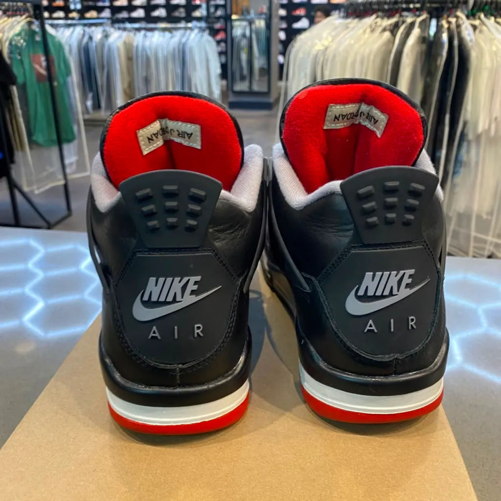 Jordan 4 Retro Bred Reimagined (GS) Size 7Y FQ8213-006 - Pre-Owned (Replacement Box)