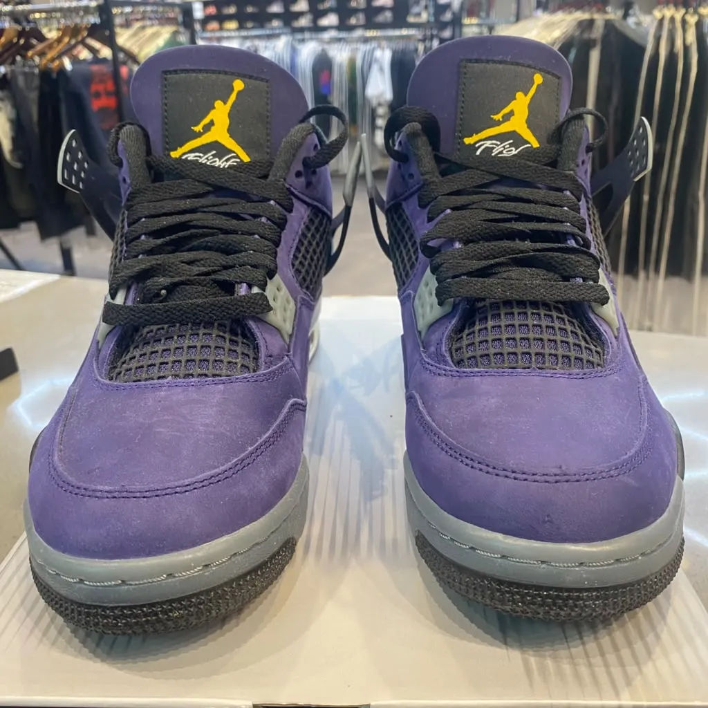 Jordan 4 Retro Lakers Size 9 FV5029-500 - Pre-Owned