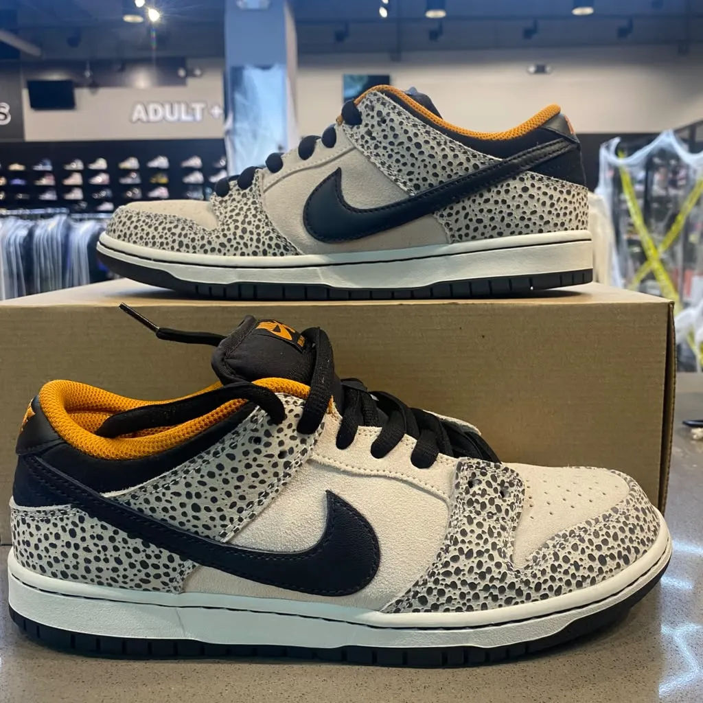 Nike SB Dunk Low Electric Pack Olympic Safari Size 8.5 FZ1233-002 - Pre-Owned (Replacement Box)