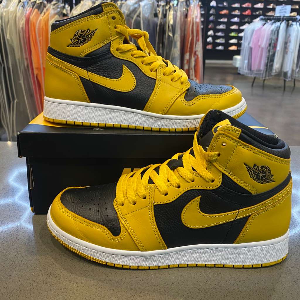 Jordan 1 Retro High OG Pollen (GS) Size 6.5Y 575441-701 - Pre-Owned