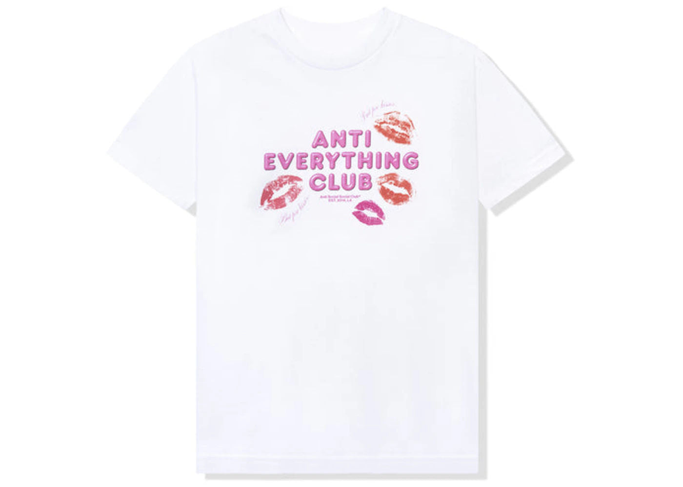 Anti Social Social Club Anti Everything Club <3 T-shirt White