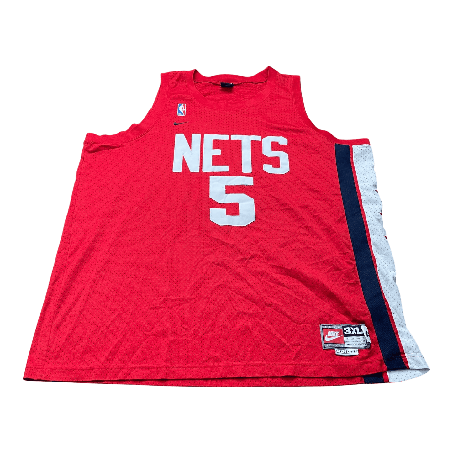 Vintage NBA Brooklyn Nets Jason Kidd #5 Nike Swingman Jersey - Used/Worn