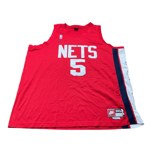 Vintage NBA Brooklyn Nets Jason Kidd #5 Nike Swingman Jersey - Used/Worn