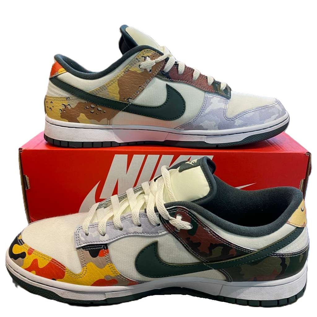 Nike Dunk Low SE Sail Multi-Camo - Pre-Owned