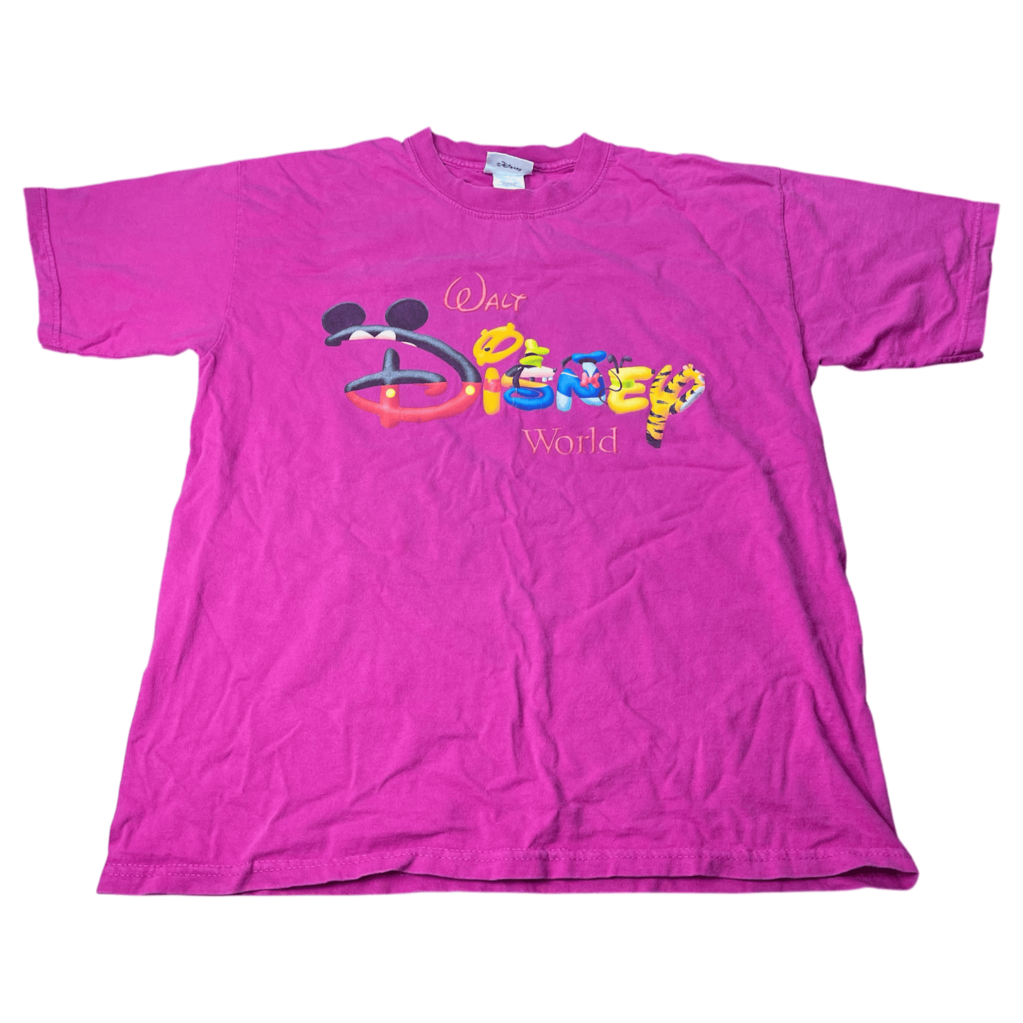 Vintage Walt Disney World Cast Logo T-Shirt - Used/Worn