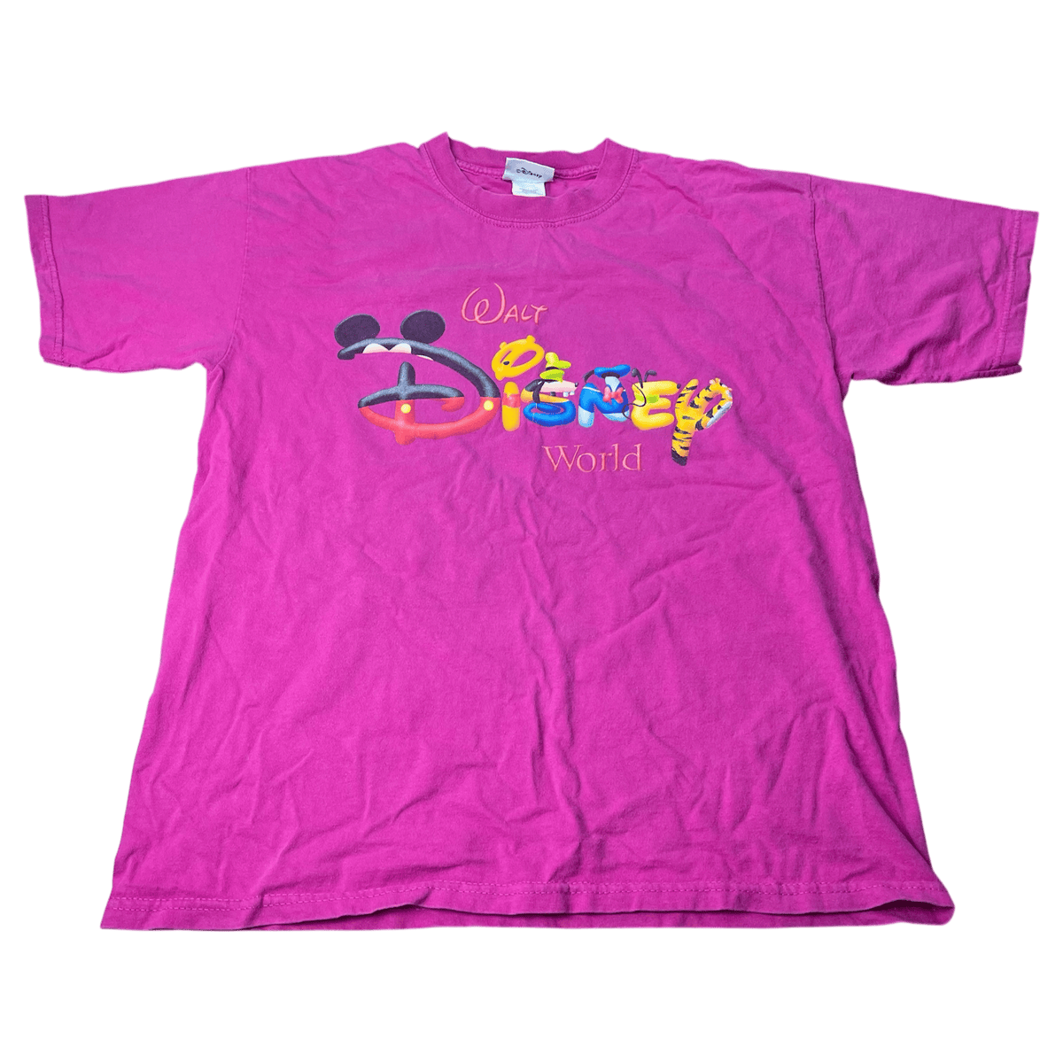 Vintage Walt Disney World Cast Logo T-Shirt - Used/Worn
