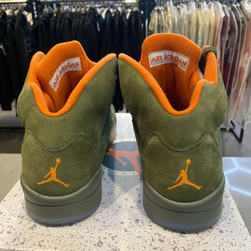 Jordan 5 Retro Olive (2024) Size 11.5 DD0587-308 - Pre-Owned
