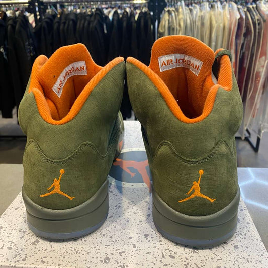 Jordan 5 Retro Olive (2024) Size 11.5 DD0587-308 - Pre-Owned