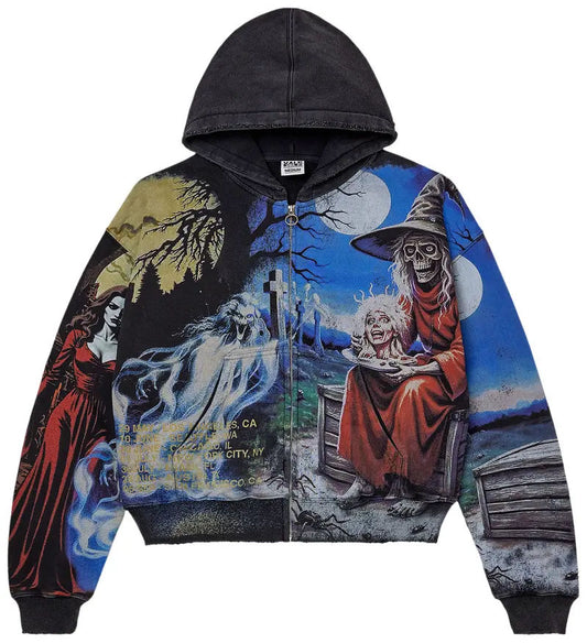 Vale Forever Ether Zip Up Black