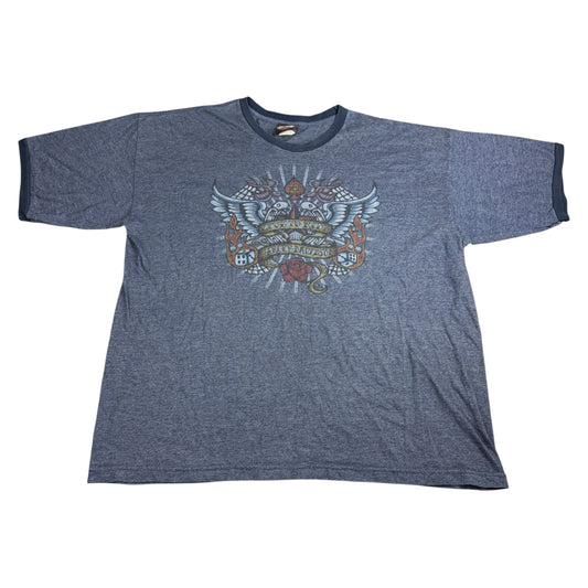 Vintage Harley-Davidson Ed Hardy Style Graphic T-Shirt - Used/Worn