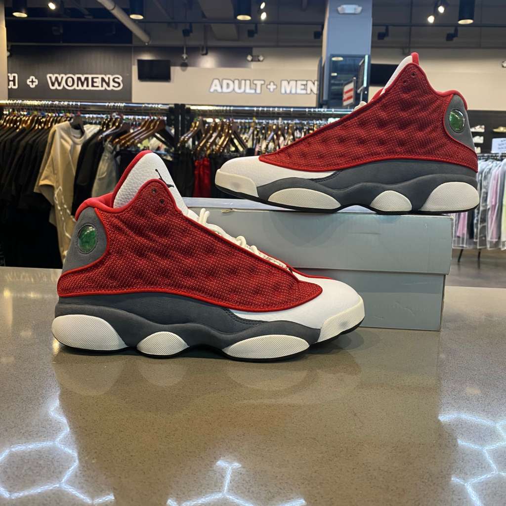 Jordan 13 Retro Gym Red Flint Grey Size 9 DJ5982-600 - Pre-Owned