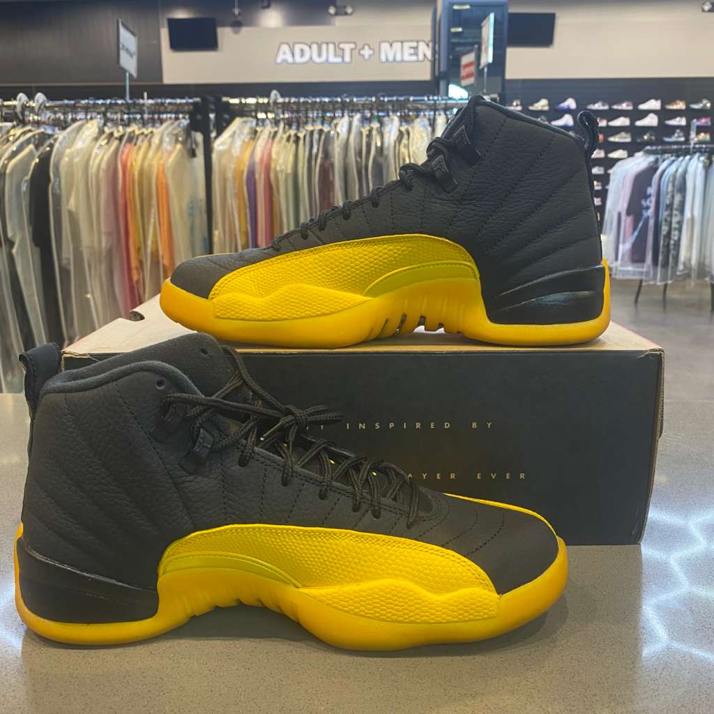 Jordan 12 Retro Black University Gold - Pre-Owned