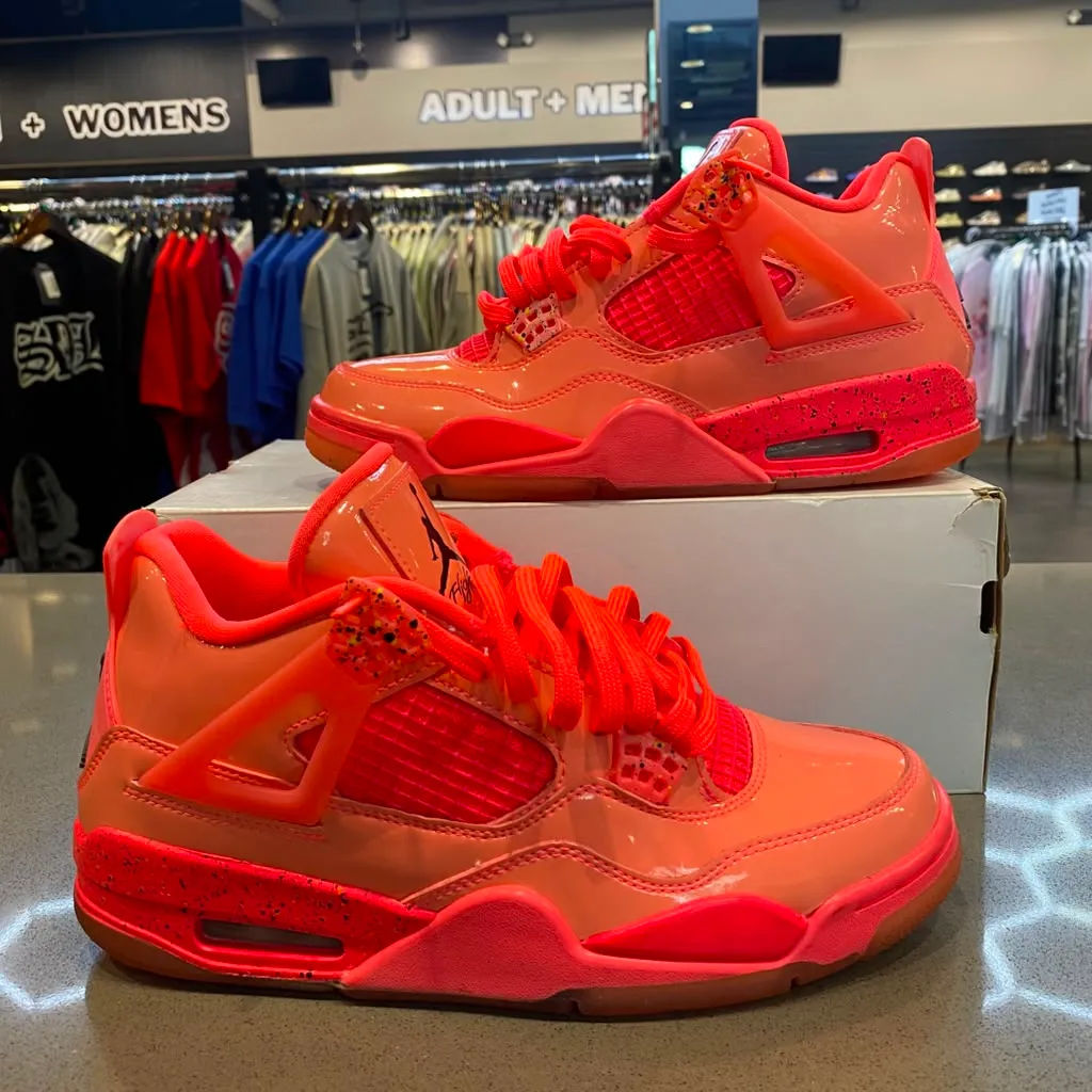 Jordan 4 Retro Hot Punch (Women's) Size 8W AQ9128-600 - Pre-Owned