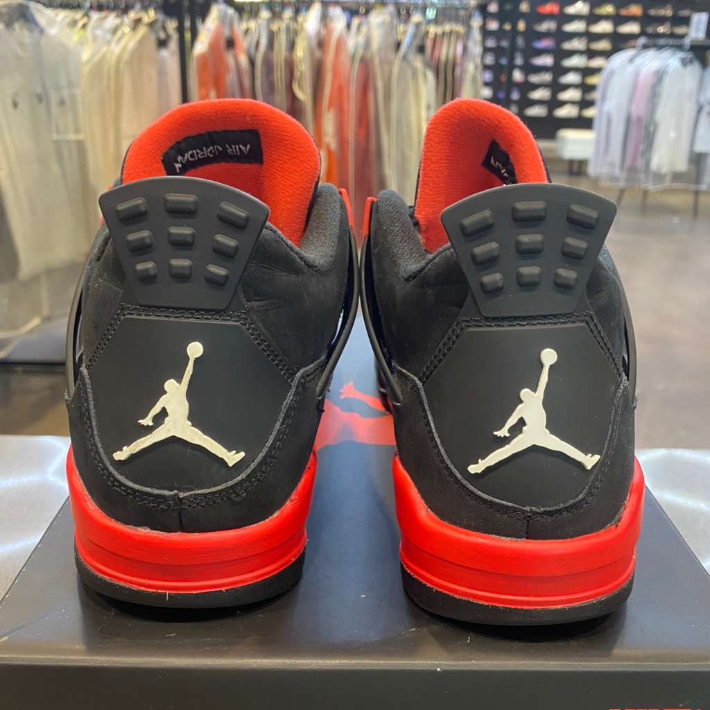 Jordan 4 Retro Red Thunder (GS) Size 6.5Y 408452-016 - Pre-Owned