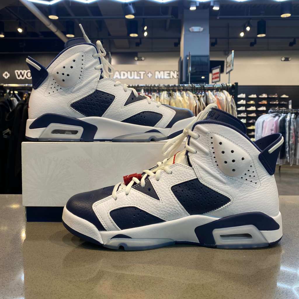Jordan 6 Retro Olympic (2024) Size 8.5 CT8529-164 - Pre-Owned