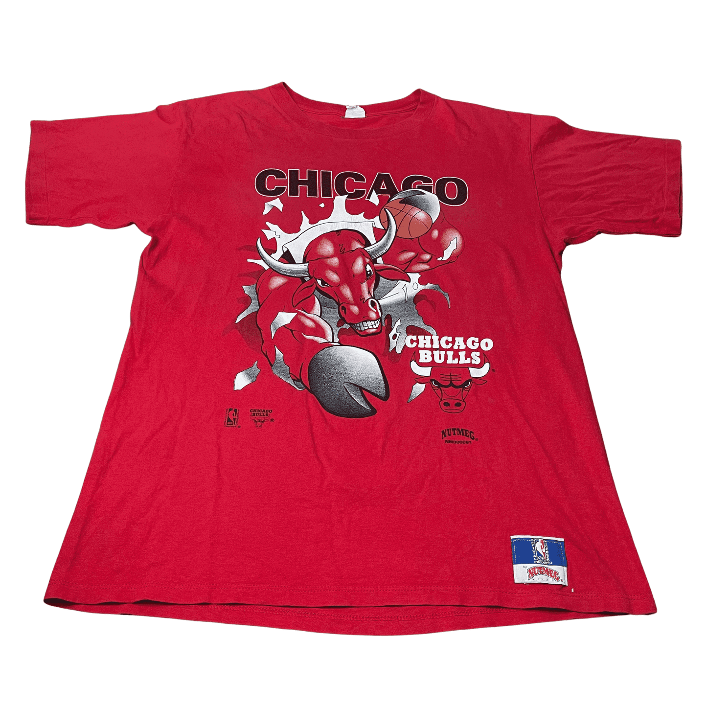 Vintage 90s NBA Chicago Bulls Breakthrough T-Shirt - Used