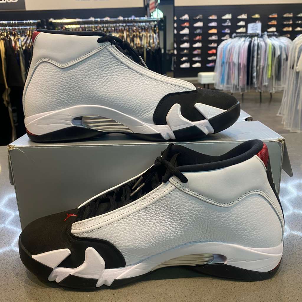 Jordan 14 Retro Black Toe (2024) Size 10.5 487471-160 - Pre-Owned