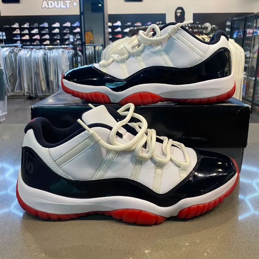 Jordan 11 Retro Low Concord Bred Size 12 AV2187-160 - Pre-Owned