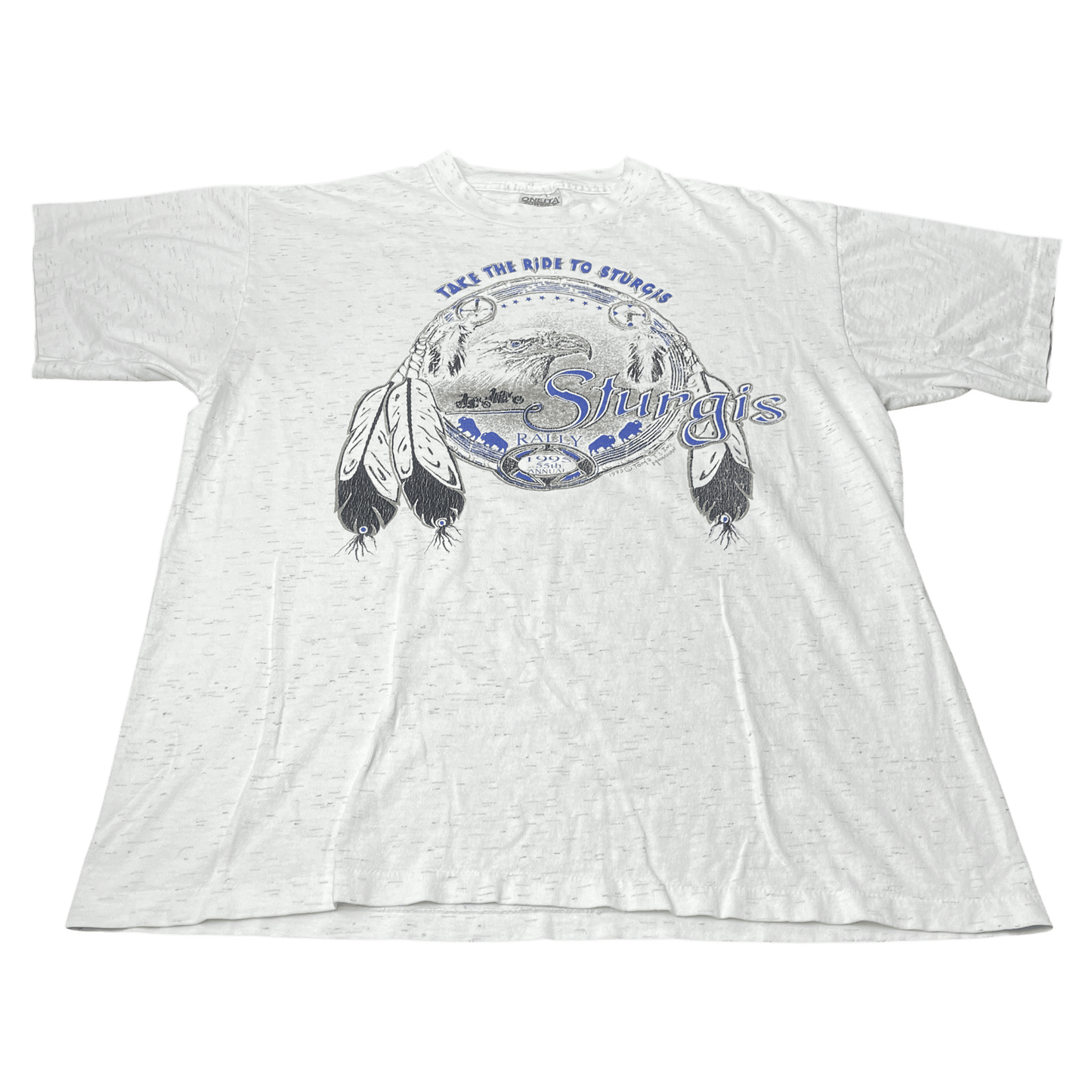 Vintage 1995 Sturgis Biker Rally T-Shirt - Used/Worn