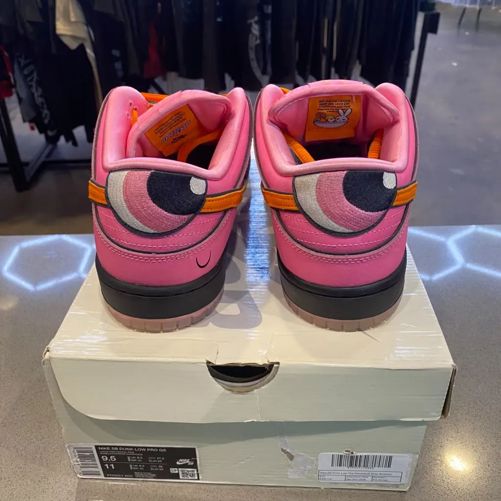 Nike SB Dunk Low The Powerpuff Girls Blossom Size 9.5 FD2631-600 - Pre-Owned