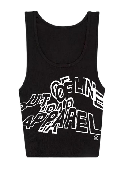Being Crop Tank Black