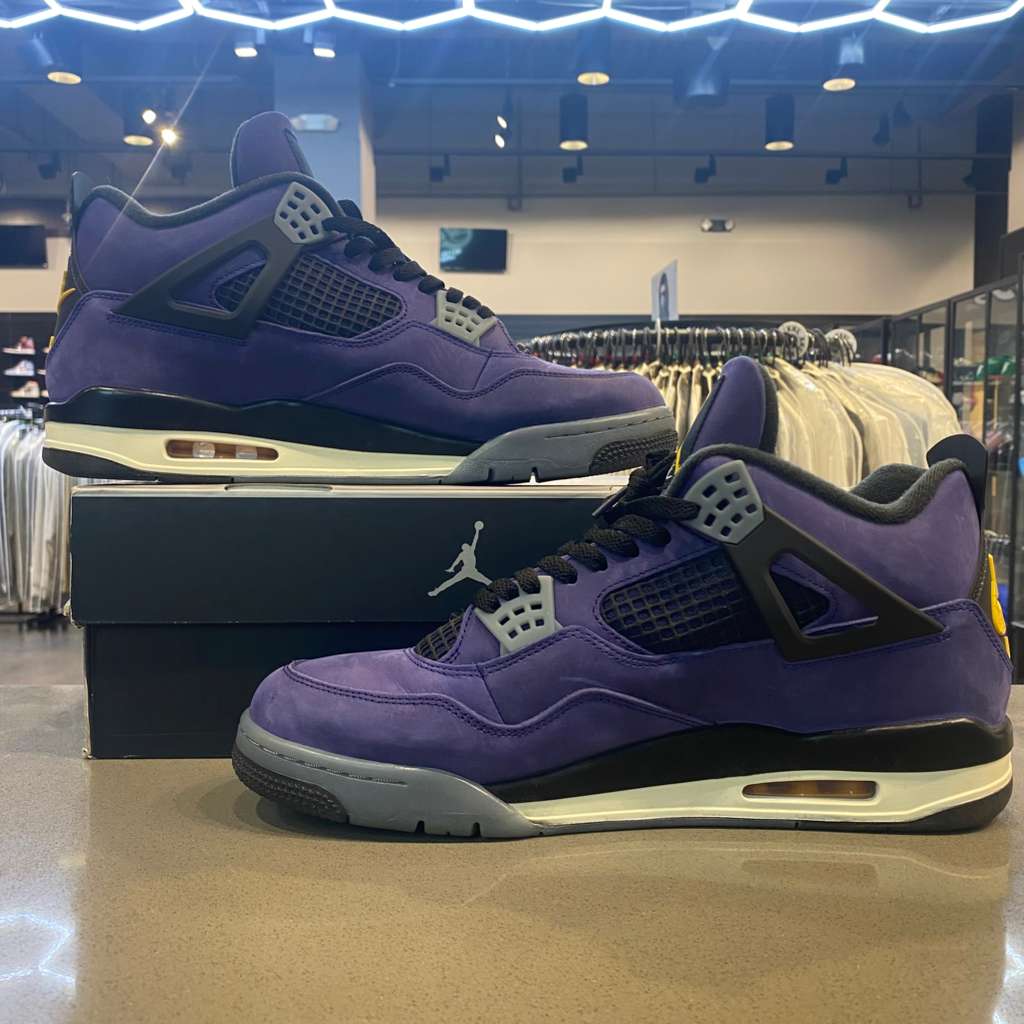 Jordan 4 Retro Lakers Size 13 FV5029-500 - Pre-Owned