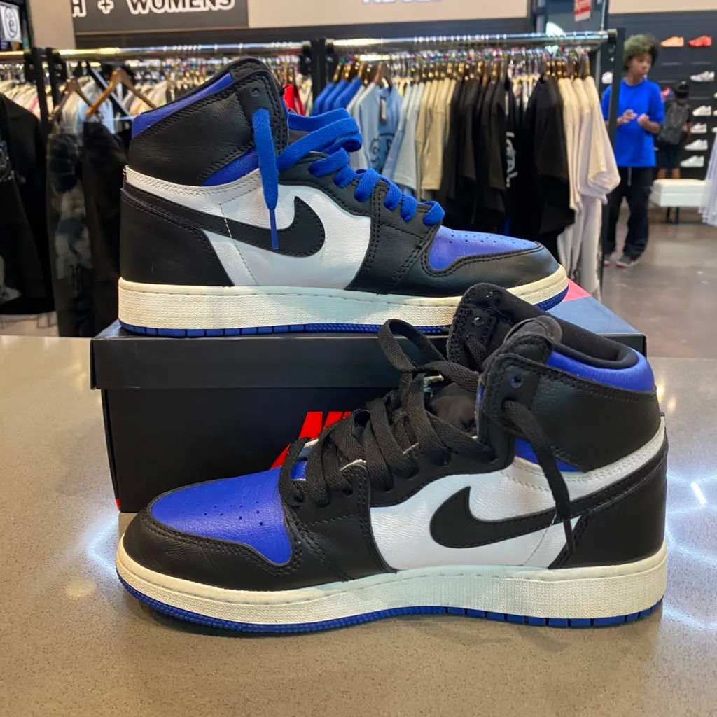 Jordan 1 Retro High Royal Toe (GS) Size 6.5Y 575441-041 - Pre-Owned