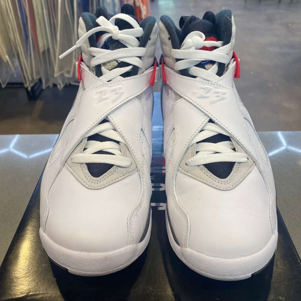 Jordan 8 Retro White True Red (2025) - Pre-Owned