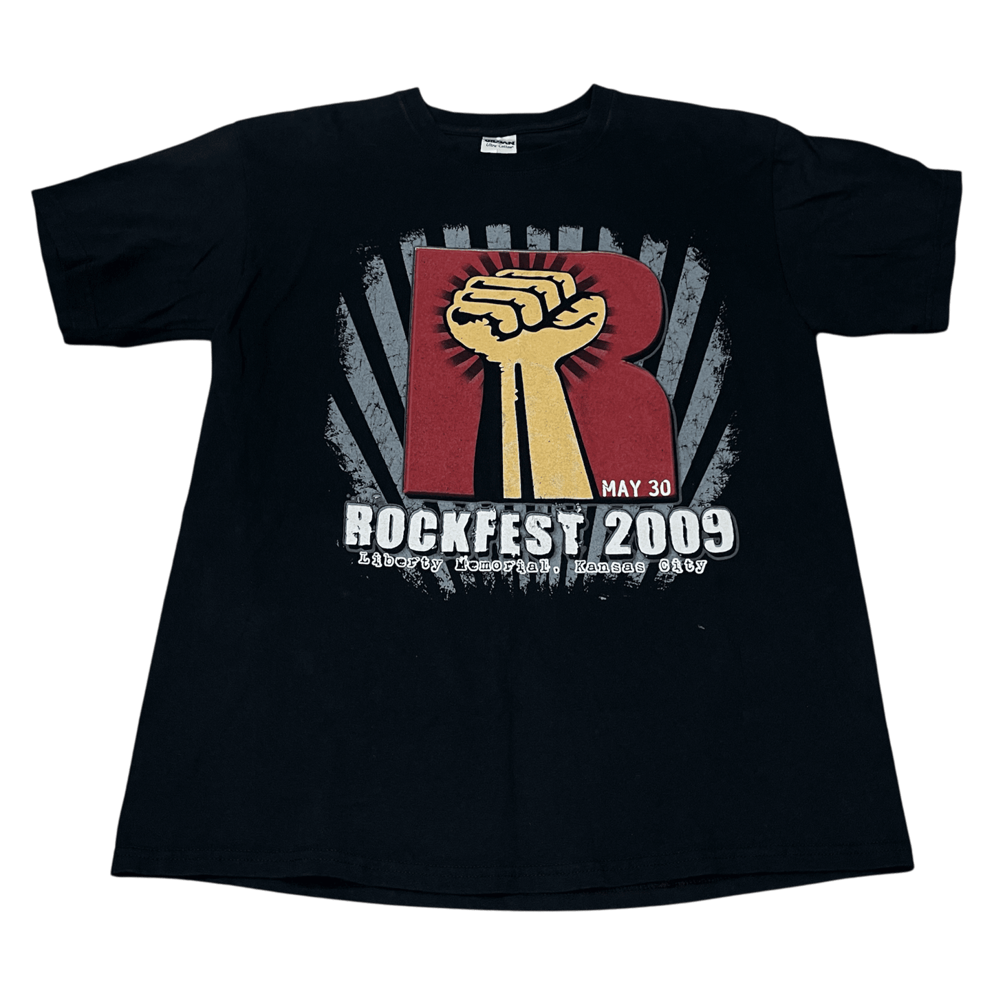 Vintage RockFest 2009 Concert Band T-Shirt - Used