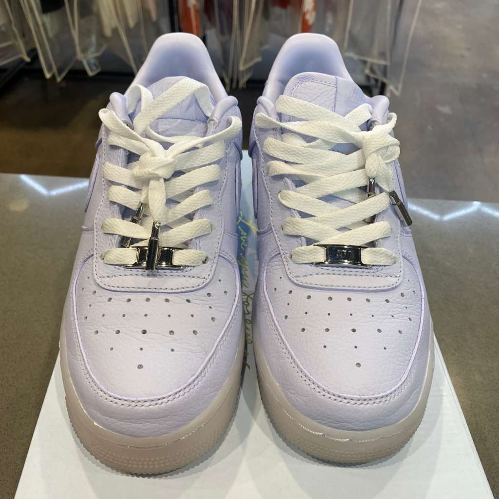 Nike Air Force 1 Low Drake NOCTA Certified Lover Boy Palest Purple (GS) Size 6Y HQ1772-500 - Pre-Owned