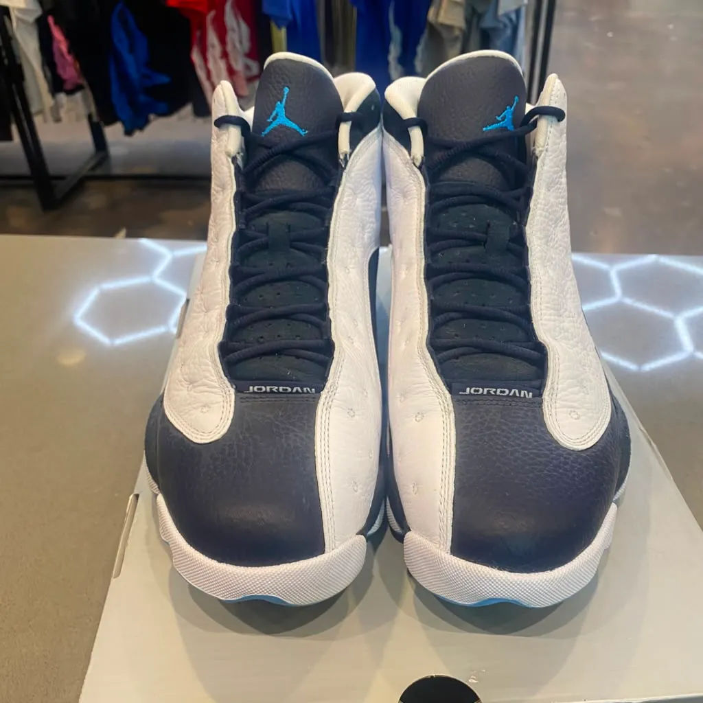 Jordan 13 Retro Obsidian Powder Blue White Size 12 414571-144 - Pre-Owned