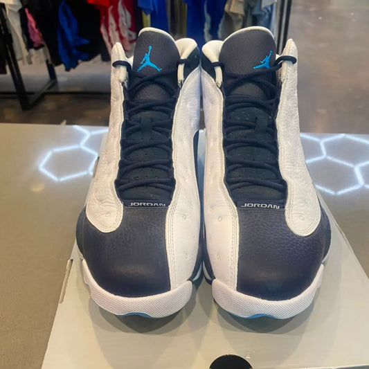 Jordan 13 Retro Obsidian Powder Blue White Size 12 414571-144 - Pre-Owned