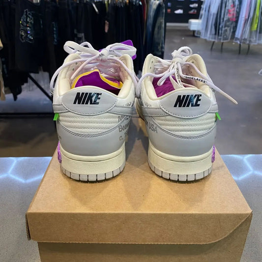 Nike Dunk Low Off-White Lot 3 Size 11.5 DM1602-118 - Pre-Owned (Replacement Box)