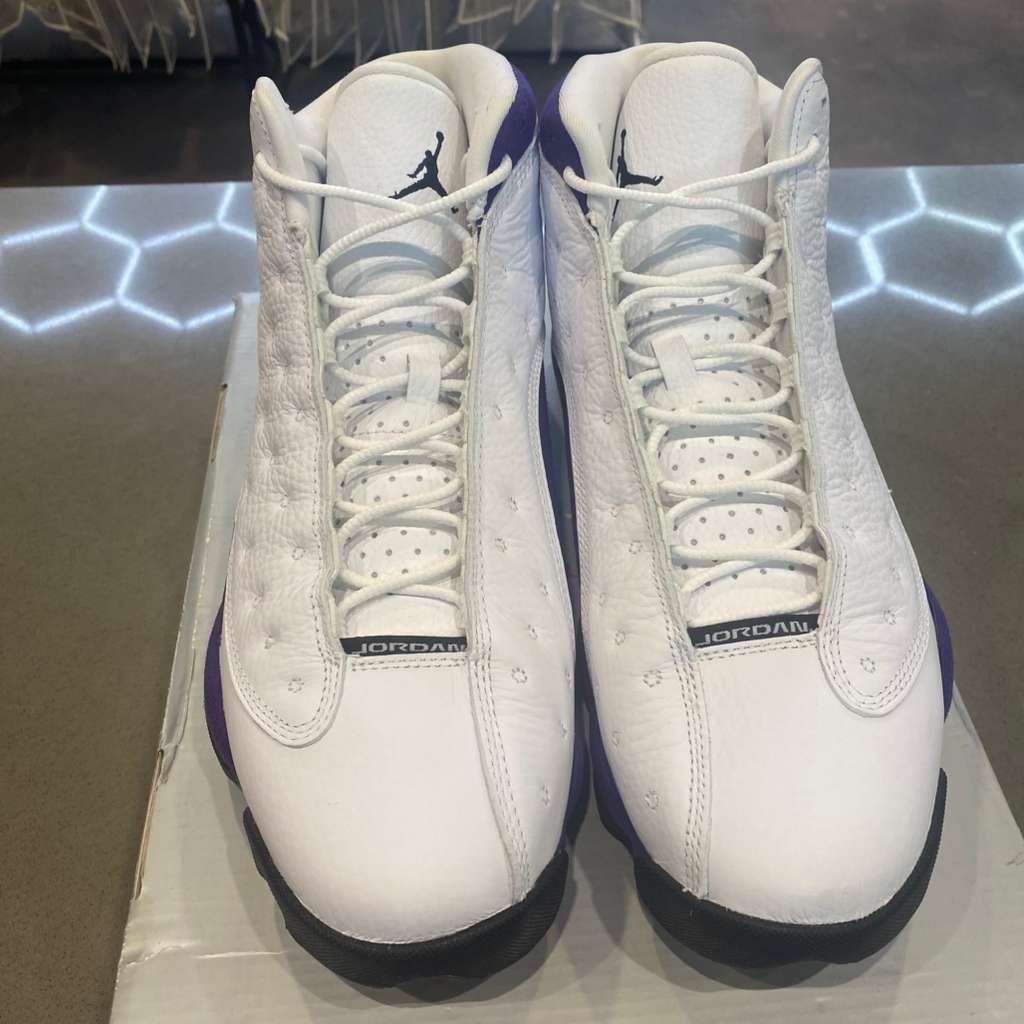 Jordan 13 Retro Lakers Size 12 414571-105 - Pre-Owned
