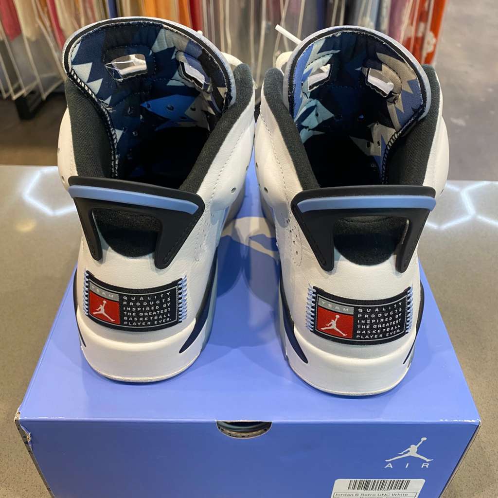 Jordan 6 Retro UNC White - Pre-Owned