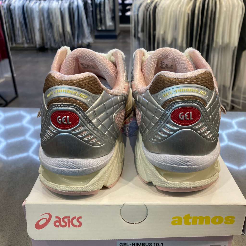 ASICS Gel-Nimbus 10.1 Vandy The Pink x atmos Banana Split Strawberry Size 11 1203A865-702 - Pre-Owned