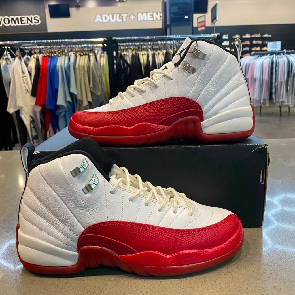 Jordan 12 Retro Cherry (2023) (GS) Size 6.5Y 153265-116 - Pre-Owned