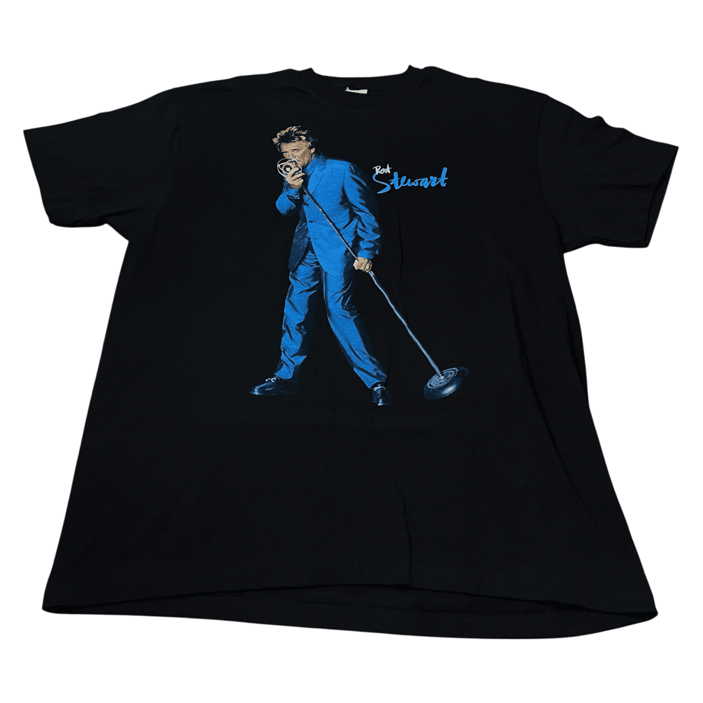 Vintage 90s Rod Stewart "All Rod All Night" Tour T-Shirt - Used