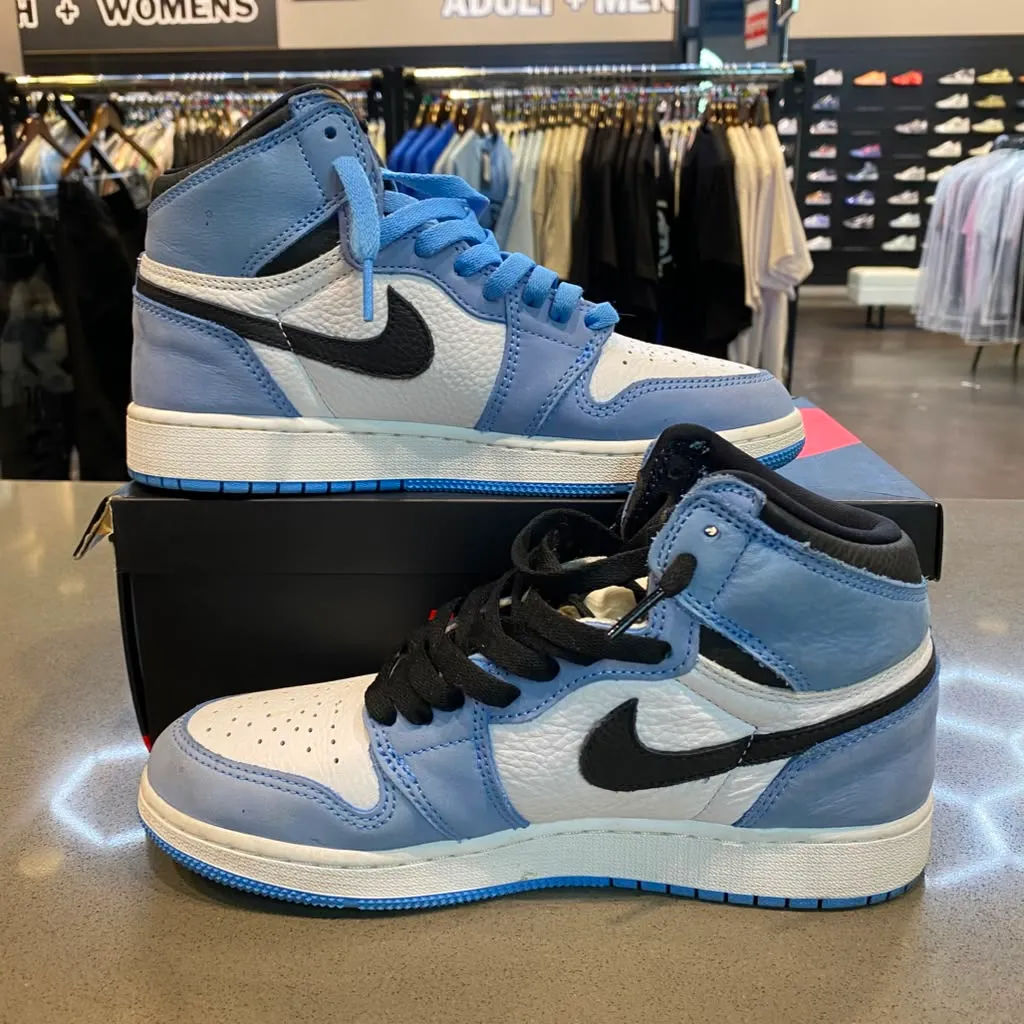 Jordan 1 Retro High OG University Blue (GS) Size 6.5Y 575441-134 - Pre-Owned