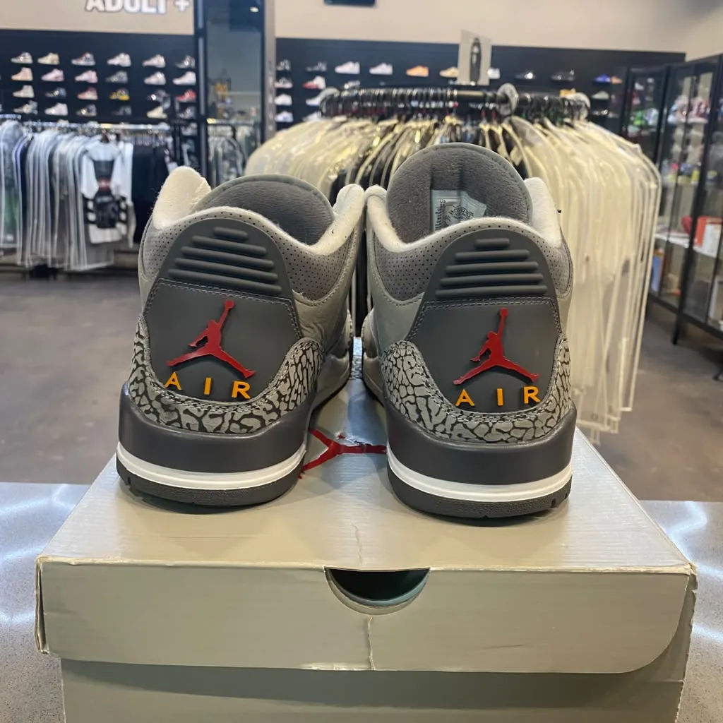 Jordan 3 Retro Cool Grey (2021) Size 11 CT8532-012 - Pre-Owned