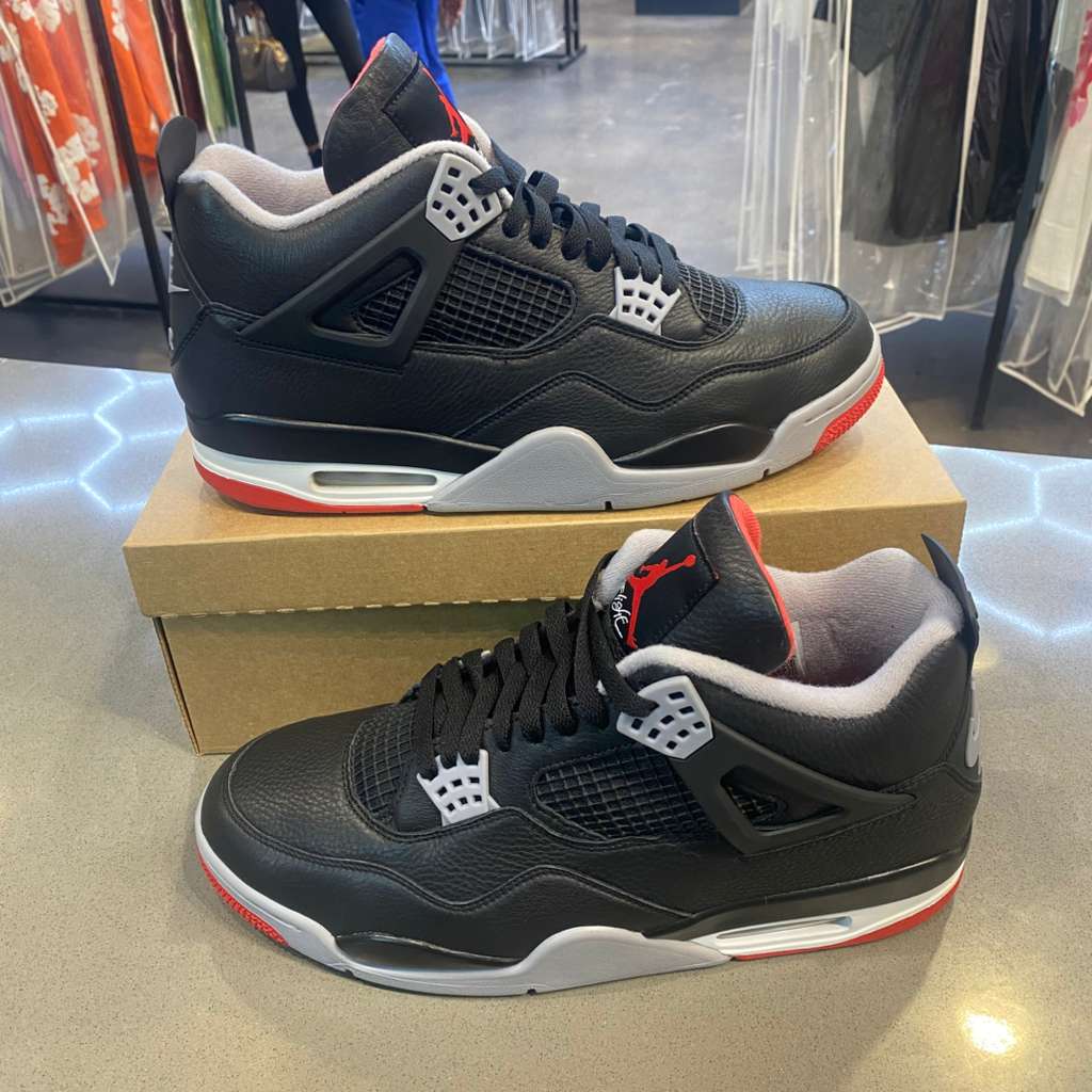 Jordan 4 Retro Bred Reimagined - Pre-Owned (Replacement Box)