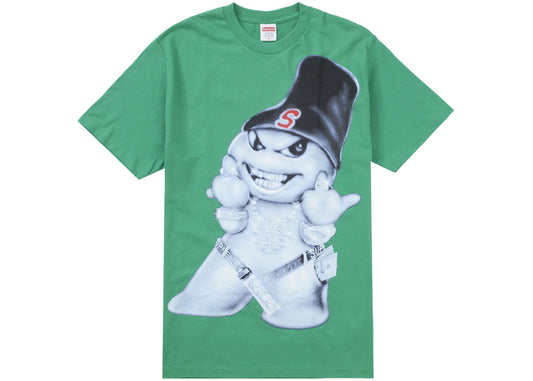 Supreme Snowman Tee Green