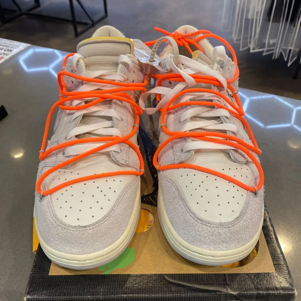 Nike Dunk Low Off-White Lot 13 Size 12 DJ0950-110 - Pre-Owned
