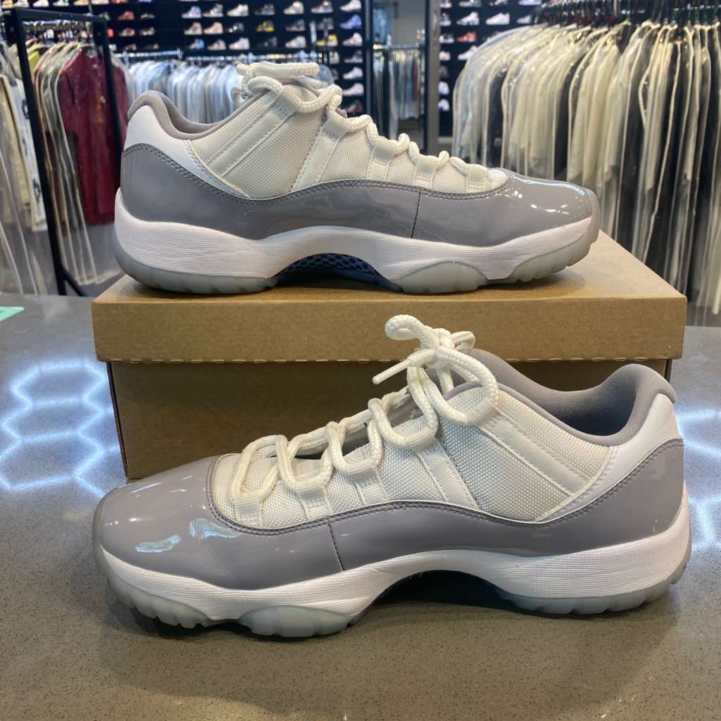 Jordan 11 Retro Low Cement Grey Size 10.5 AV2187-140 - Pre-Owned (Replacement Box)