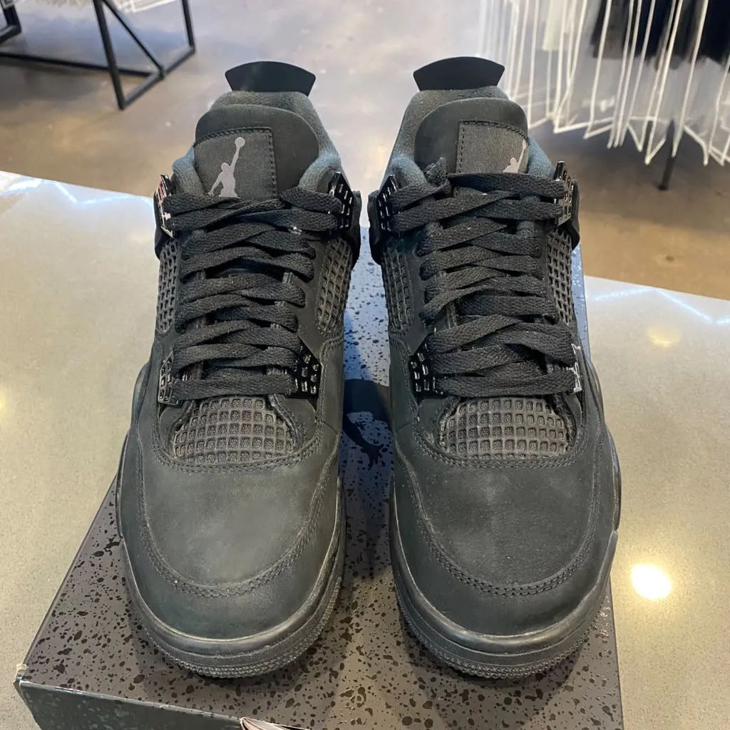 Jordan 4 Retro Black Cat (2025) Size 9 FV5029-010 - Pre-Owned