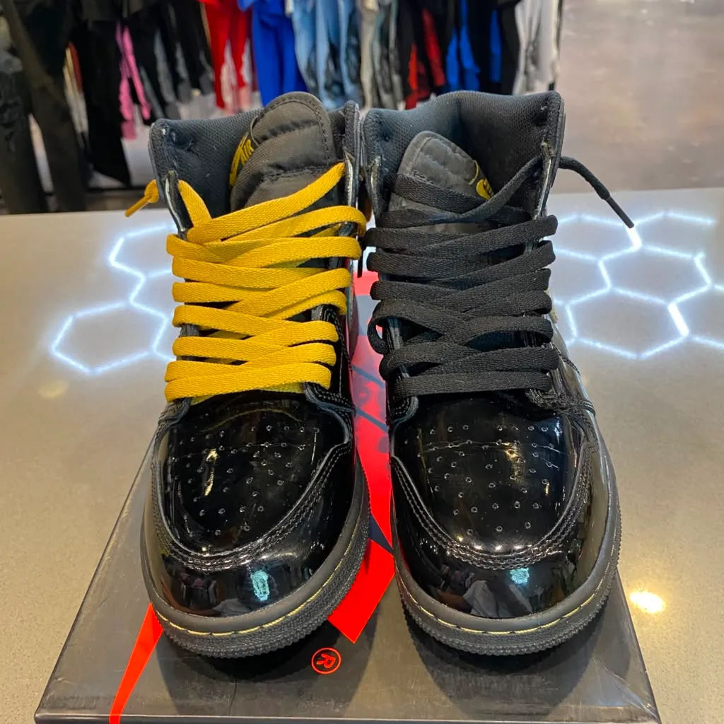 Jordan 1 Retro High Black Metallic Gold (2020) (GS) Size 6.5Y 575441-032 - Pre-Owned