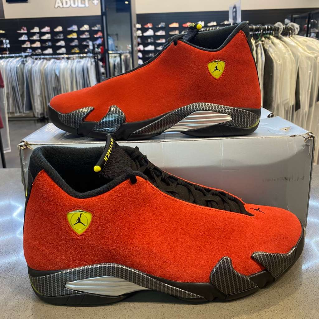 Jordan 14 Retro Ferrari (2025) Size 12 IF5015-600 - Pre-Owned