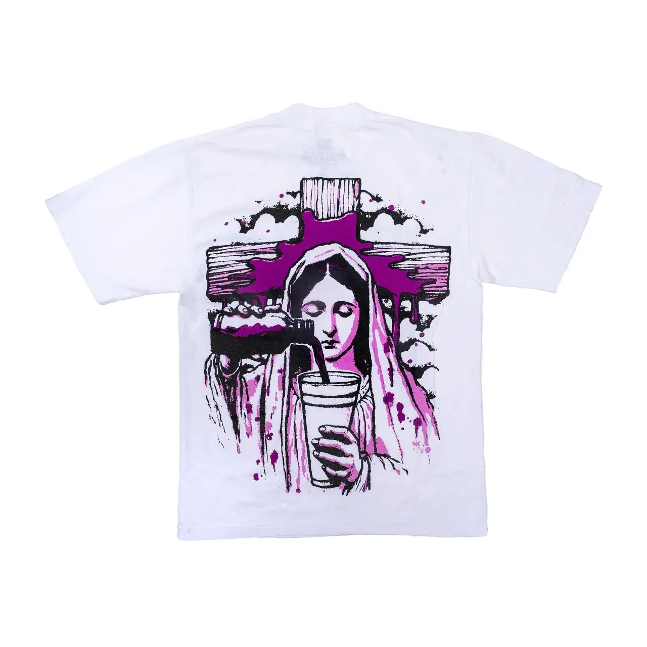 Awful Lot of Cough Syrup Rosary T-Shirt